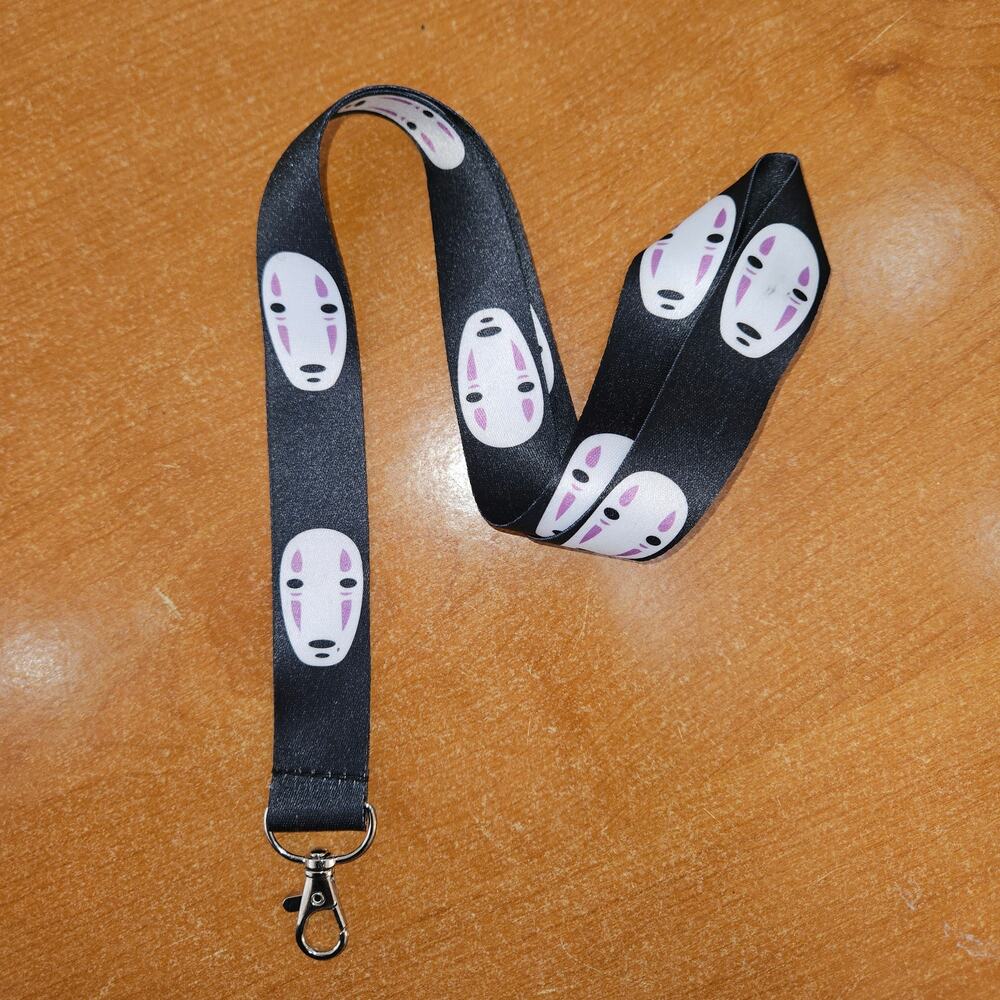 Spirited Away Lanyard No-Face's Quiet Presence Every Single Day